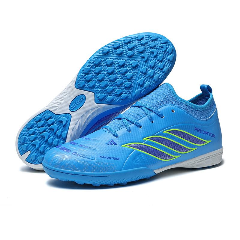 Youth Football Shoes Non-Slip And Wear-Resistant Tf Broken Nails Men'S Football Shoes Artificial Grass Competition Professional Adult Football Shoes