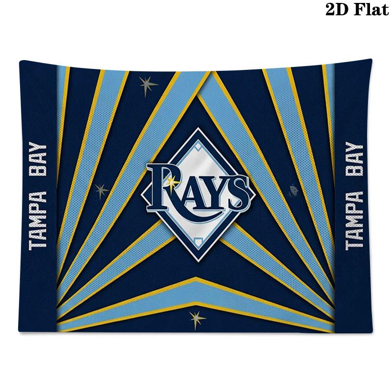 Tampa Bay Devil Rays Wall Tapestry Aesthetic Wall Hanging Printed Fabric Blanket Decorative Tapestries for Bedroom Living Room Home Decor
