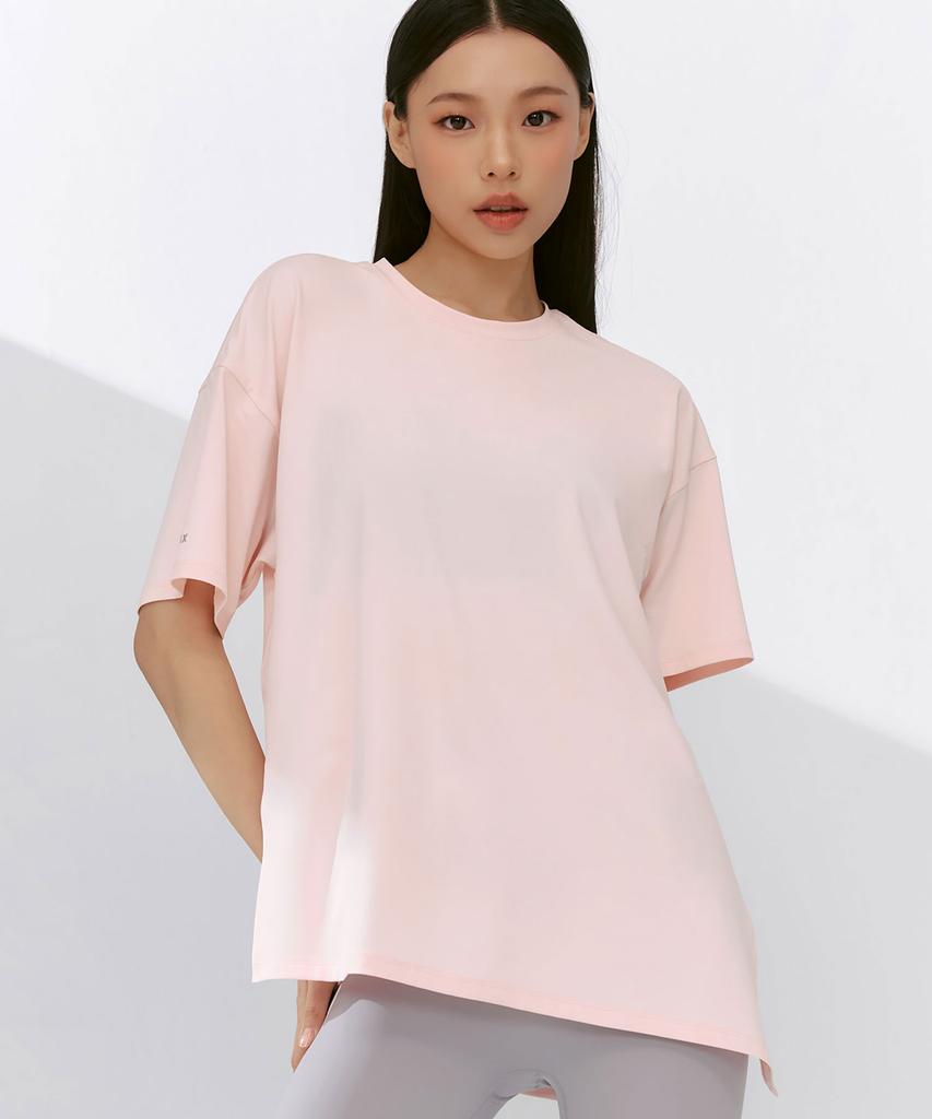 XEXYMIX Ice Feather Light 2.0 Asymmetrical Loose Fit Short Sleeve Xfk1Ts1003 (C Type)