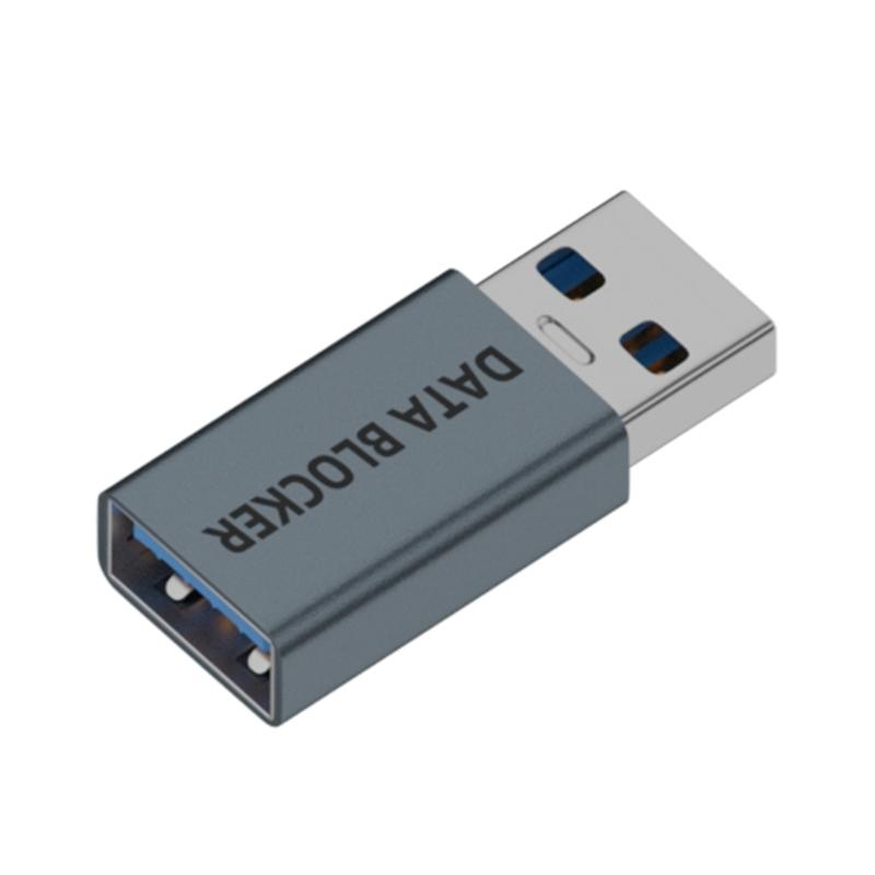 Portable USB Type C Data Blocking Charging Prevents Hacking Aluminum Housing Universal Compatibility for Phones Devices