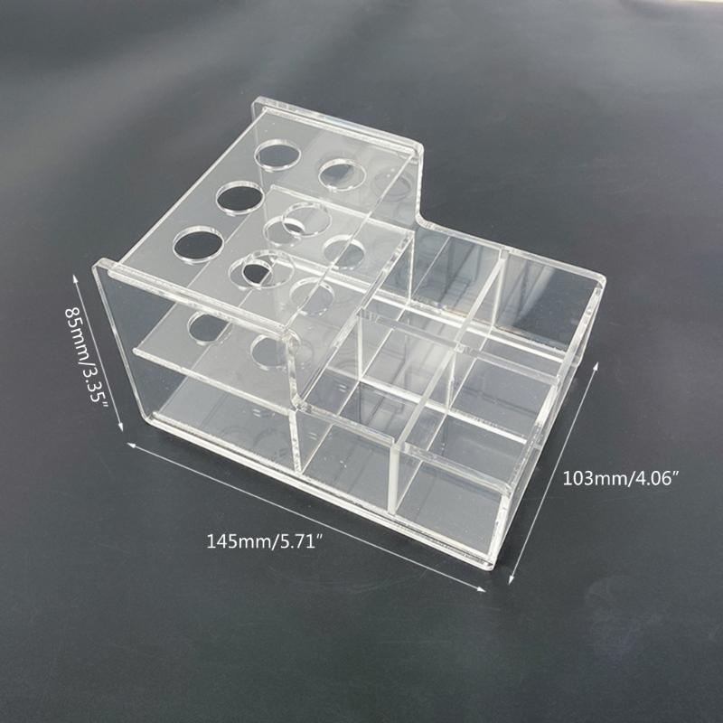 Adjustable Acrylic Resin Stand Practical Storage Rack Box for Dental Professionals and Home Use Resin Molds