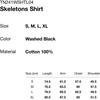 Thisisneverthat Skeleons Shirt Attraced Black