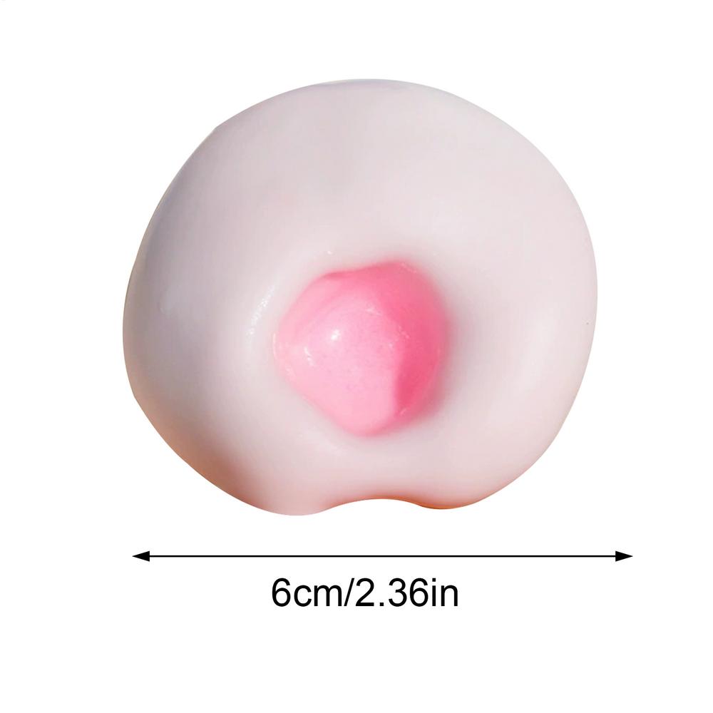 Stress Relief Sand Glutinous Balls Funny Sensory Toys Pinch Glutinous Rice Cake Ball Maker Slow Rebound Stress Relief Toy