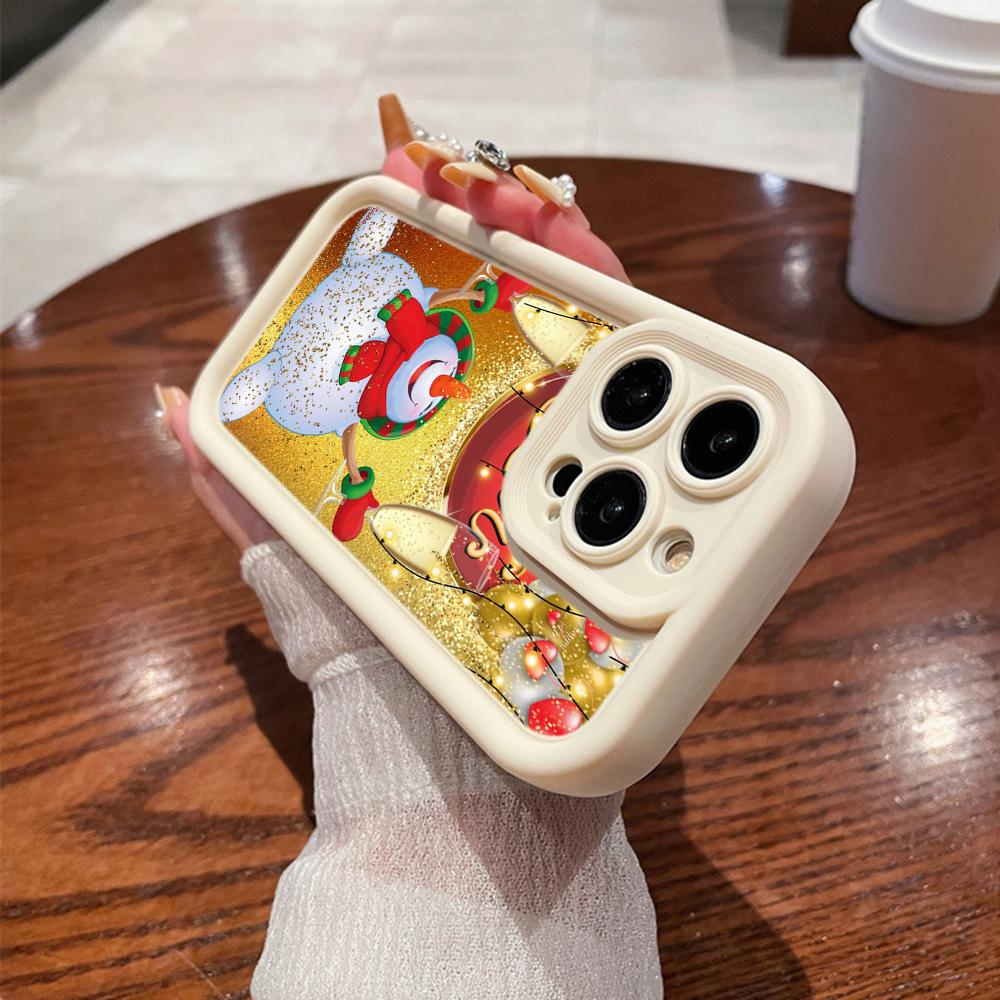 Ae103 Christmas Tree Christmas Phone Cases for Samsung M54 A72 M23 Moto G30 Google Pixel 9 OnePlus 11 Infinix Tecno Angel Eye Ladder Protective Cover