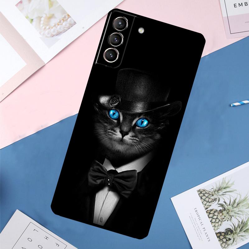 Man Suit Shirt Tie Case For Samsung Galaxy S24 Ultra S21 S22 S23 S25 Ultra S9 S10 Plus S20 FE S25 FE Back Cover
