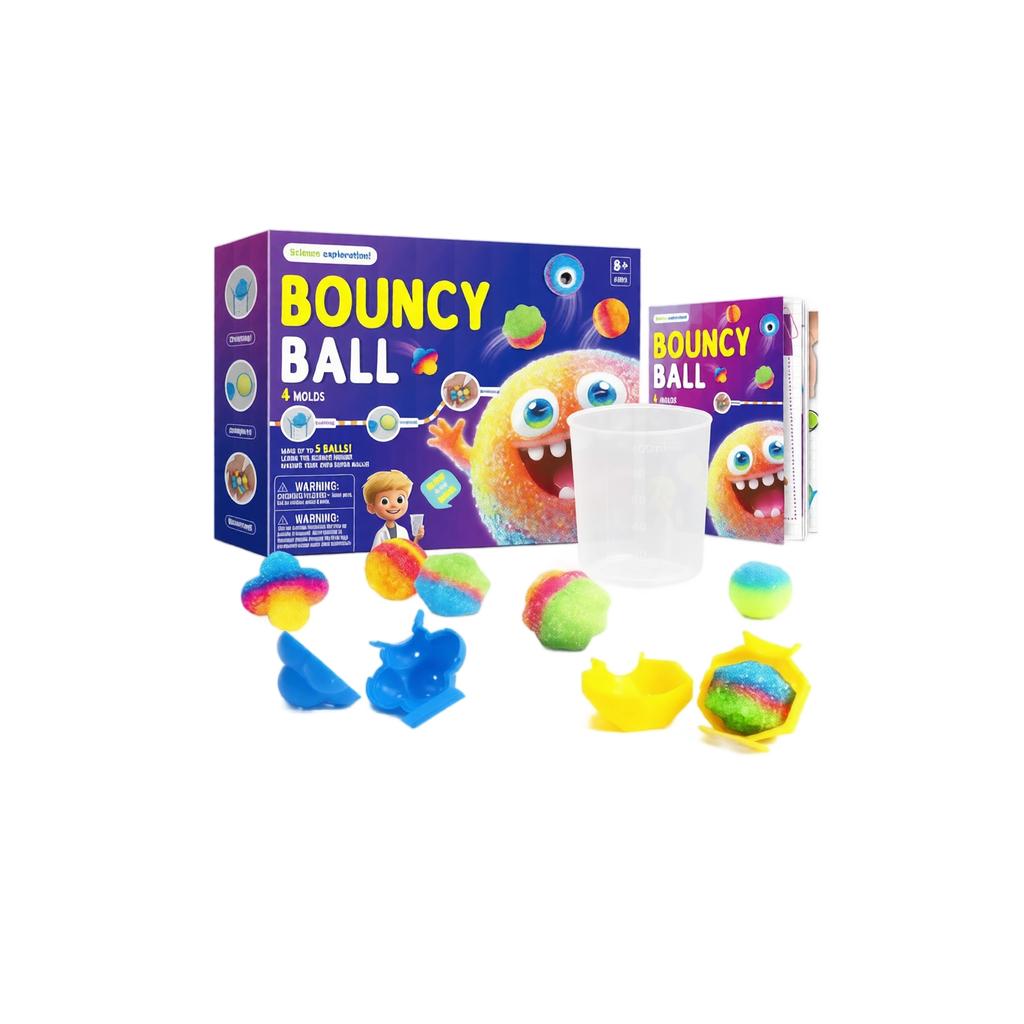 DIY Bouncy Ball Science Experiment Educational STEM Toy for Elementary Students 5ml