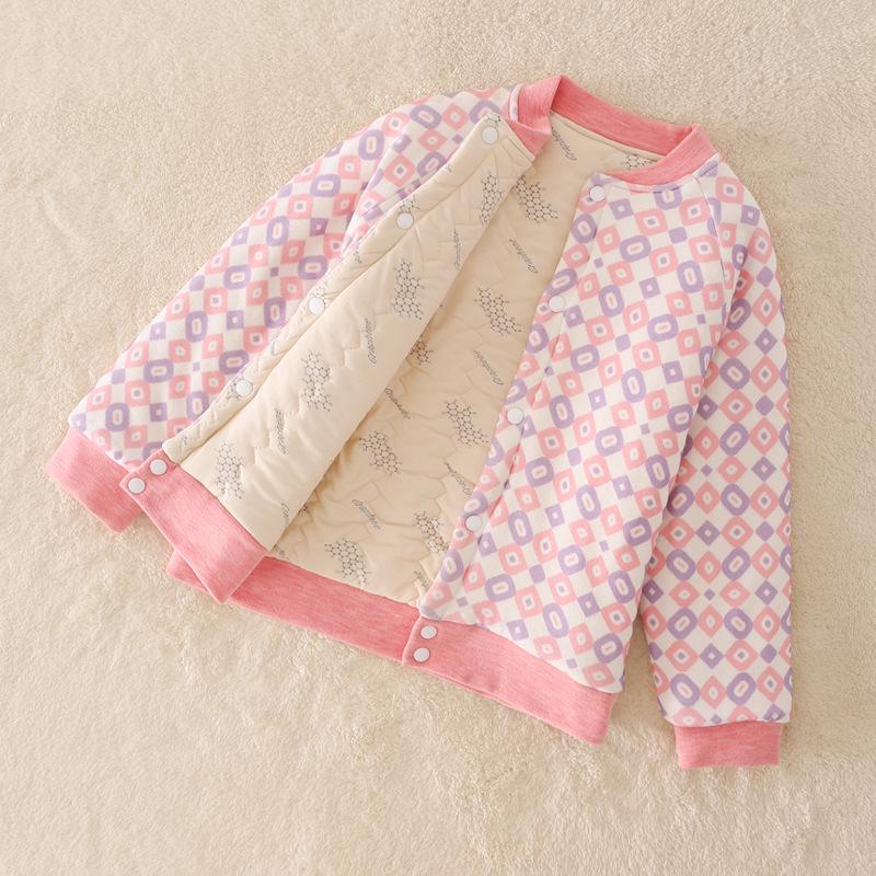 

Children s Winter Camel Hair Padded Jacket - Thick Warm Boys and Girls School Coat 130 (Height 115-125cm)