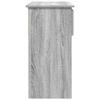 Console Table with Drawers Grey Sonoma 85.5 x 38.5 x 74.5 cm