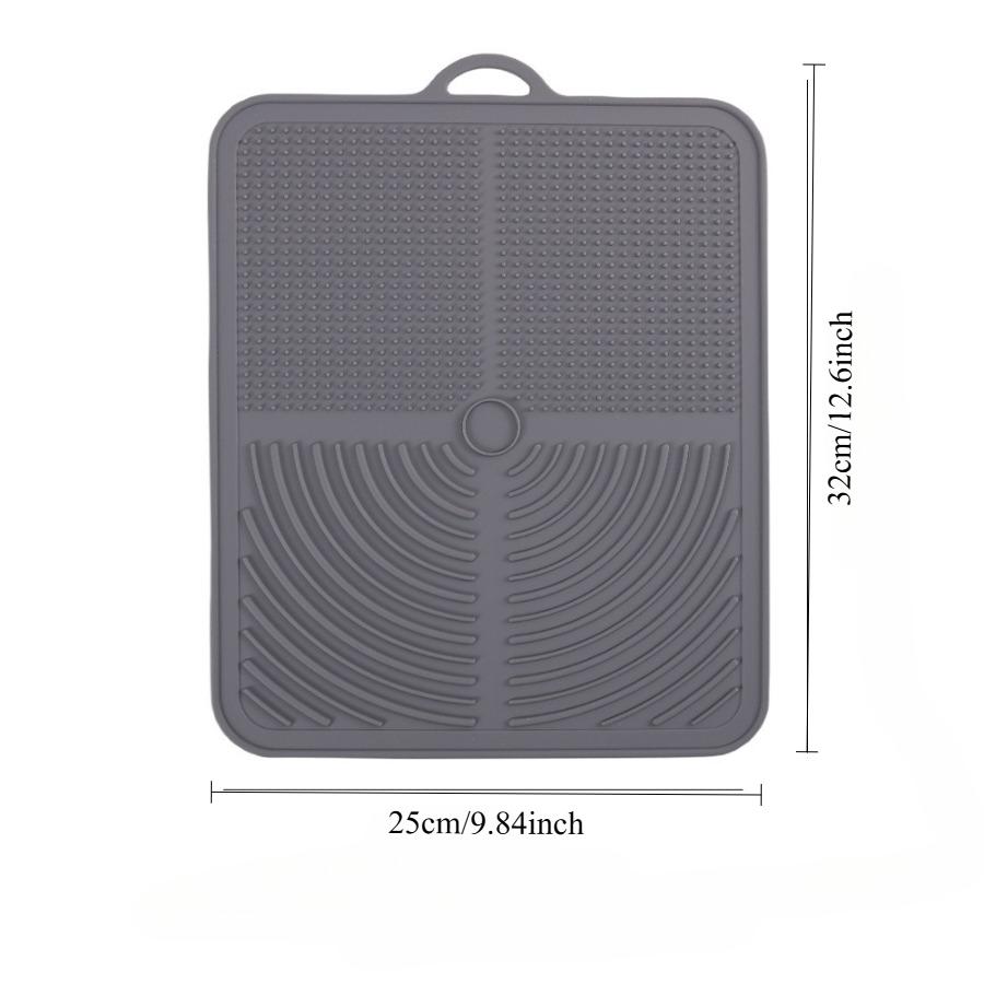 Silicone High-temperature Insulation Pad Household Coasters Drain Kitchen Table Top Protection Mat Chopping Board Non-slip Mat