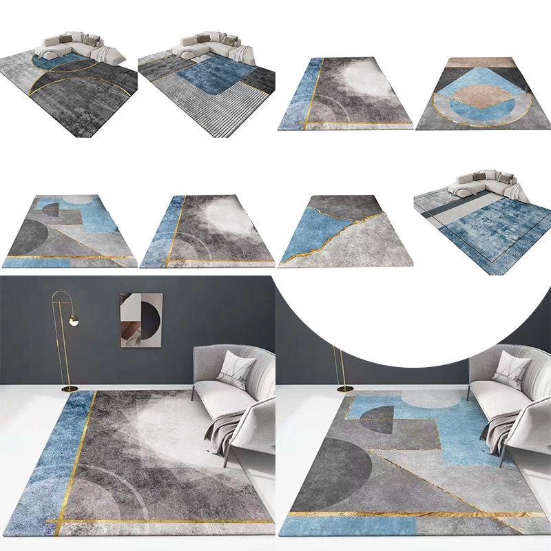 High-quality Polyester Carpet Rug For Kitchen And Bedroom Minimalist Style Floor Protection