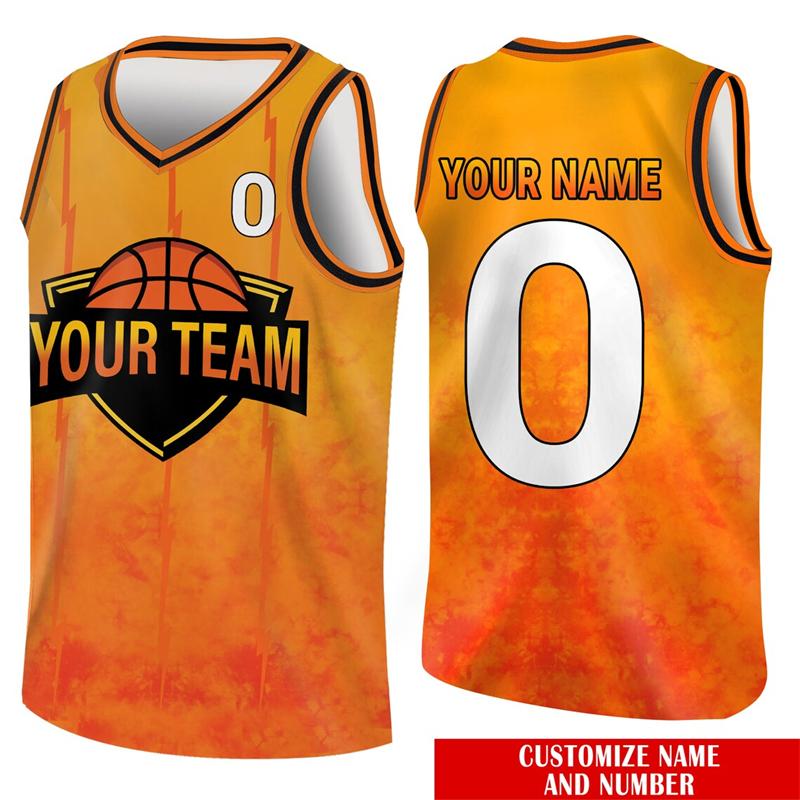 Customized Personality Basketball Vest Men Clothes Custom Number Name V-neck Sleeveless Sport Fashion Fitness Quick Dry Tank Top