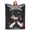 Babymetal Combination Blanket Fleece Sofa Throw Blanket Lightweight Throw Blankets for Couch Bedding Outdoor Throws Bedspread
