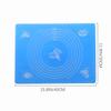 1pcs Non-Stick Silicone Mat Rolling Liner Pad Pastry Cake Bakeware