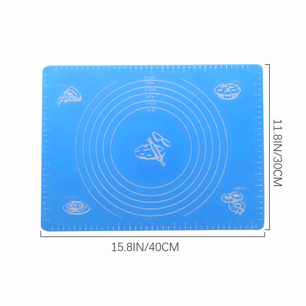1pcs Non-Stick Silicone Mat Rolling Liner Pad Pastry Cake Bakeware