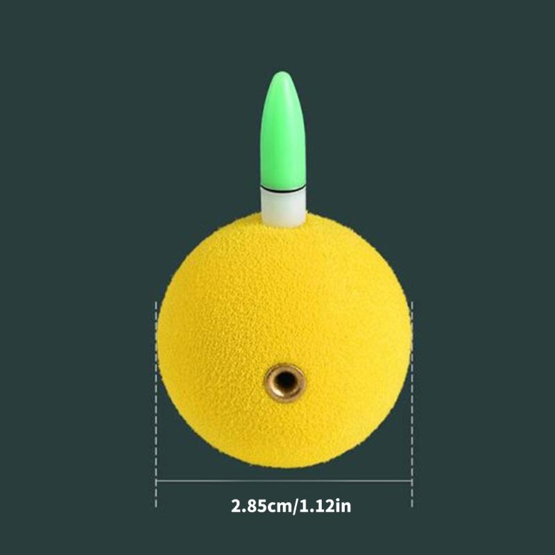 EVA Spherical Fish Float Fishing Float Bobbers Fishing Tackle Accessories Lighted Bobbers 28mm Diameter Buoyancy Float