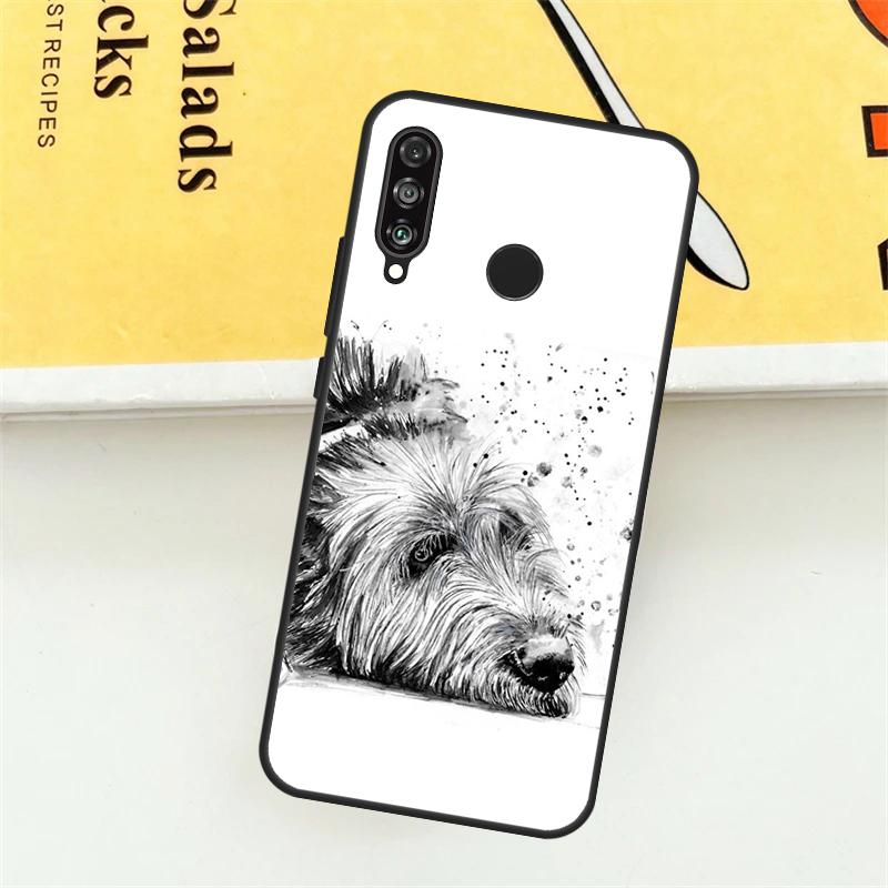 

Irish Wolfhound Dog Case For Huawei Nova Y61 Y91 Y60 Y70 Y90 Nova 9 10 SE 11i 8i 3i P20 P30 Pro P40 Lite Cover Huawei P30 Pro
