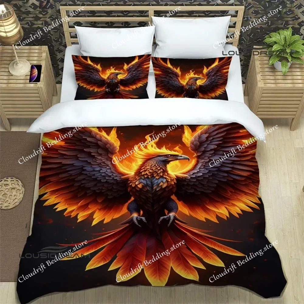 3D Phoenix printed Bedding Sets exquisite bed supplies set duvet cover bed comforter set bedding set luxury birthday gift