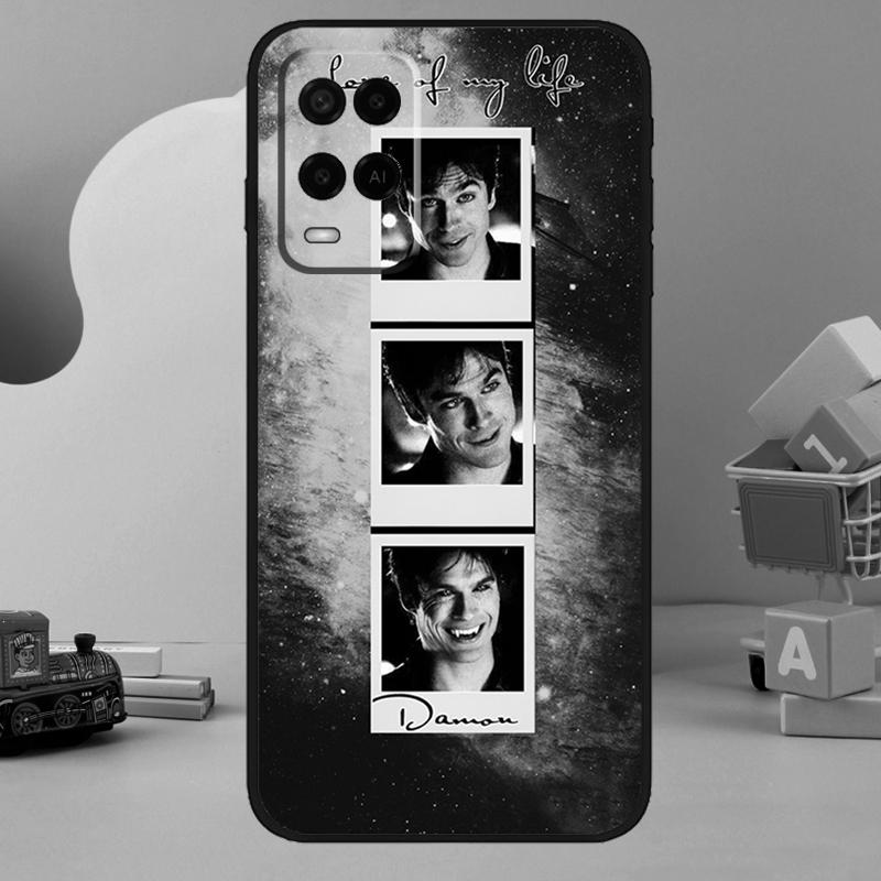 Damon Salvatore Vampire Diaries Case For OPPO A17 A77 A57 A54 A53 S A31 A5 A9 A15 A52 A72 A91 A93 A74 A94 A16 A76 A96 Cover
