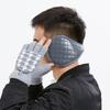 Keep Warmer Plaid Pure Color Blank Winter Ear Cover Plush Earmuffs Men Ear Cover Women Earmuffs