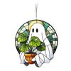 Ghost Sun Catcher Acrylic Bright Color Lampshade Pendant Halloween Party