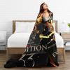 Retro Video Game Clair Obscur Expedition 33 Blankets Flannel Throw Blanket For Outdoor Soft Design Quality Bedspread Gift