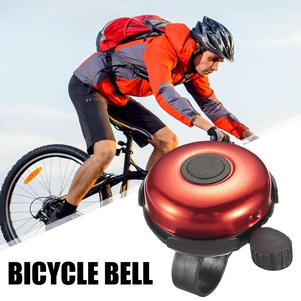 100dB Loud Crisp Clear Bicycle Bell Aluminum Cycling Ring Horn for Kids Men Women Family Bike Handlebar Outdoor Riding Safety