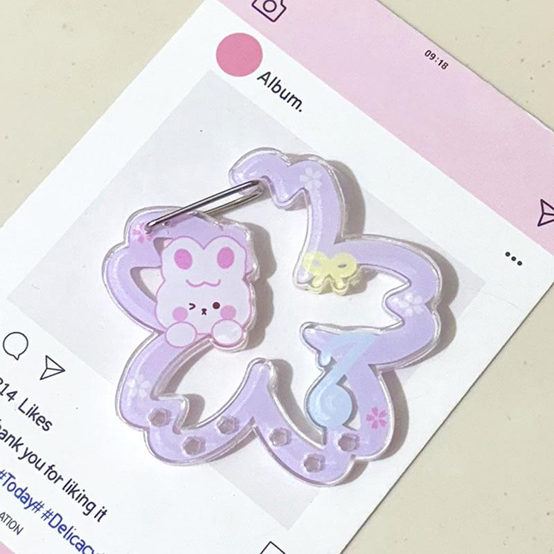 

Милые альпинистские карабины-брелоки, акриловые подвески специальной формы, многофункциональные брелоки, девчачьи украшения для сумки, подарки