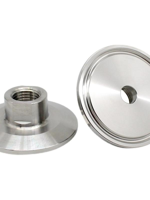 Xinyu 316L Stainless Steel Quick-Connect Pressure Gauge Fitting, M14 Inner/M20 End Thread, 304 New Model.
