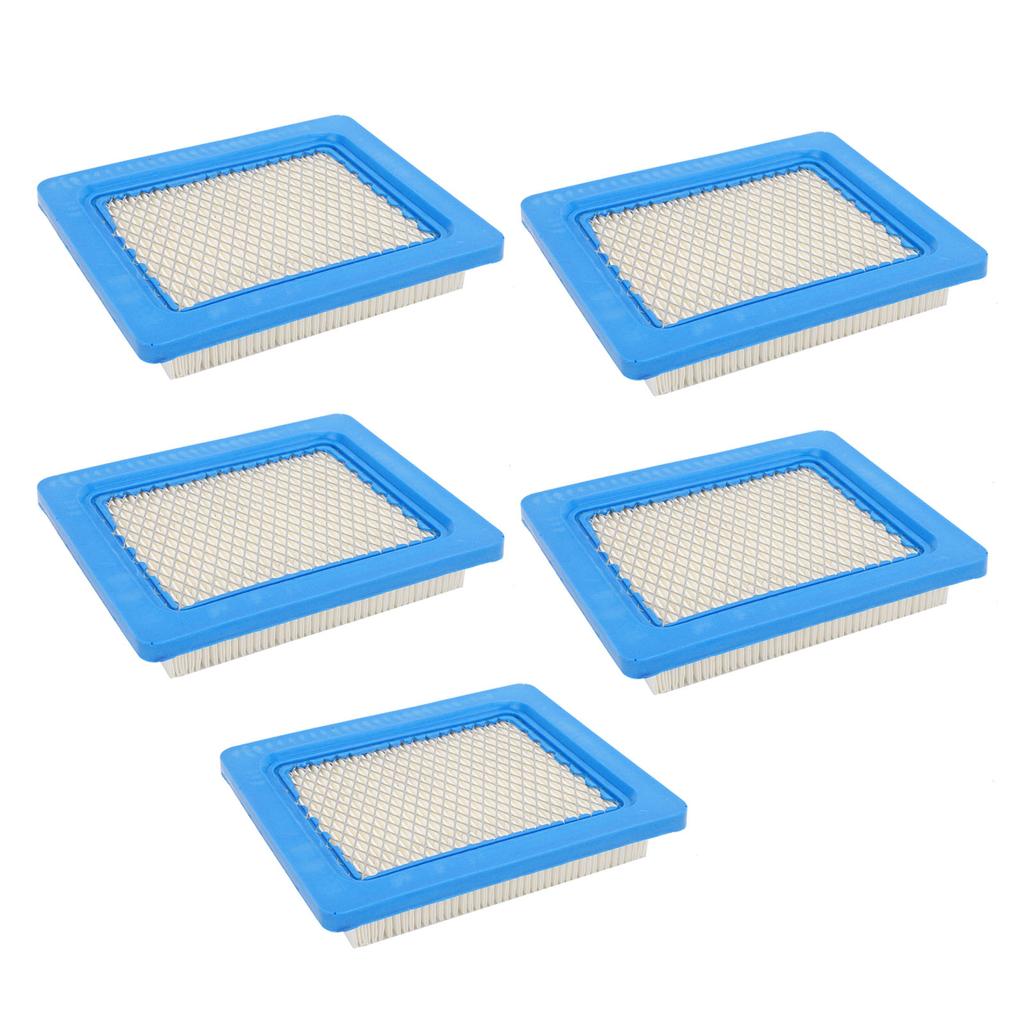 5 Pcs Lawn Mower Air Filter High Efficiency Particulate Air Filter Replacement for 491588 491588s