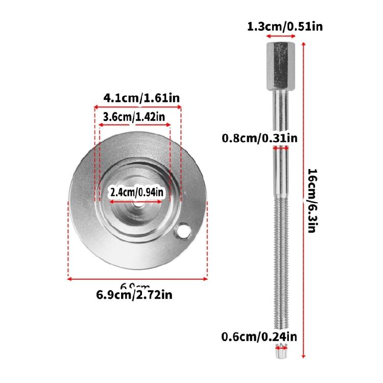 Ergonomic Clutch Removal Tool For HD8 HD10 Utility Vehicle 708200686 529000072 Quick Belt Change Belt System Maintenance