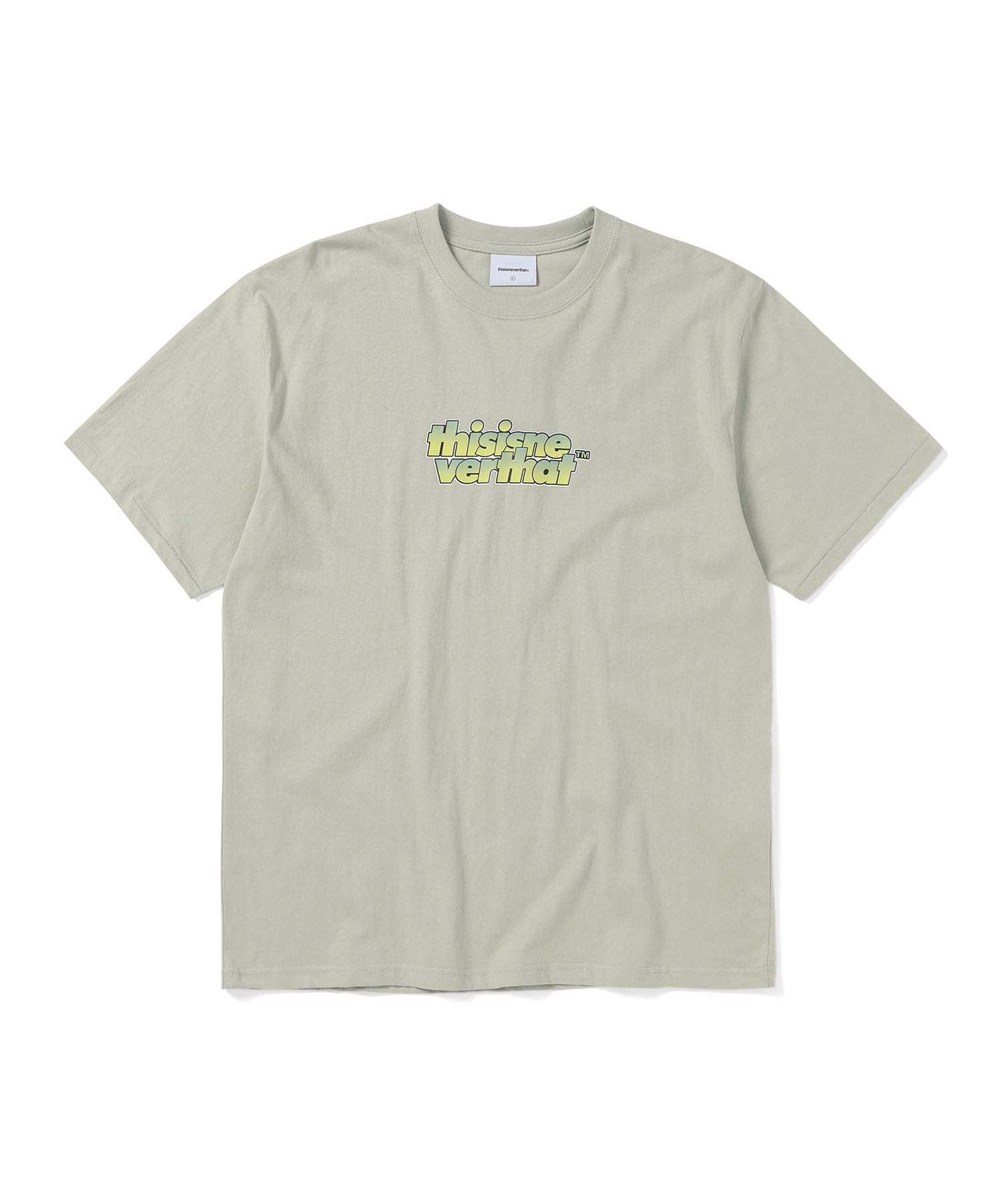 This Is Never That Gradient Ol-Logo Tee Stone L