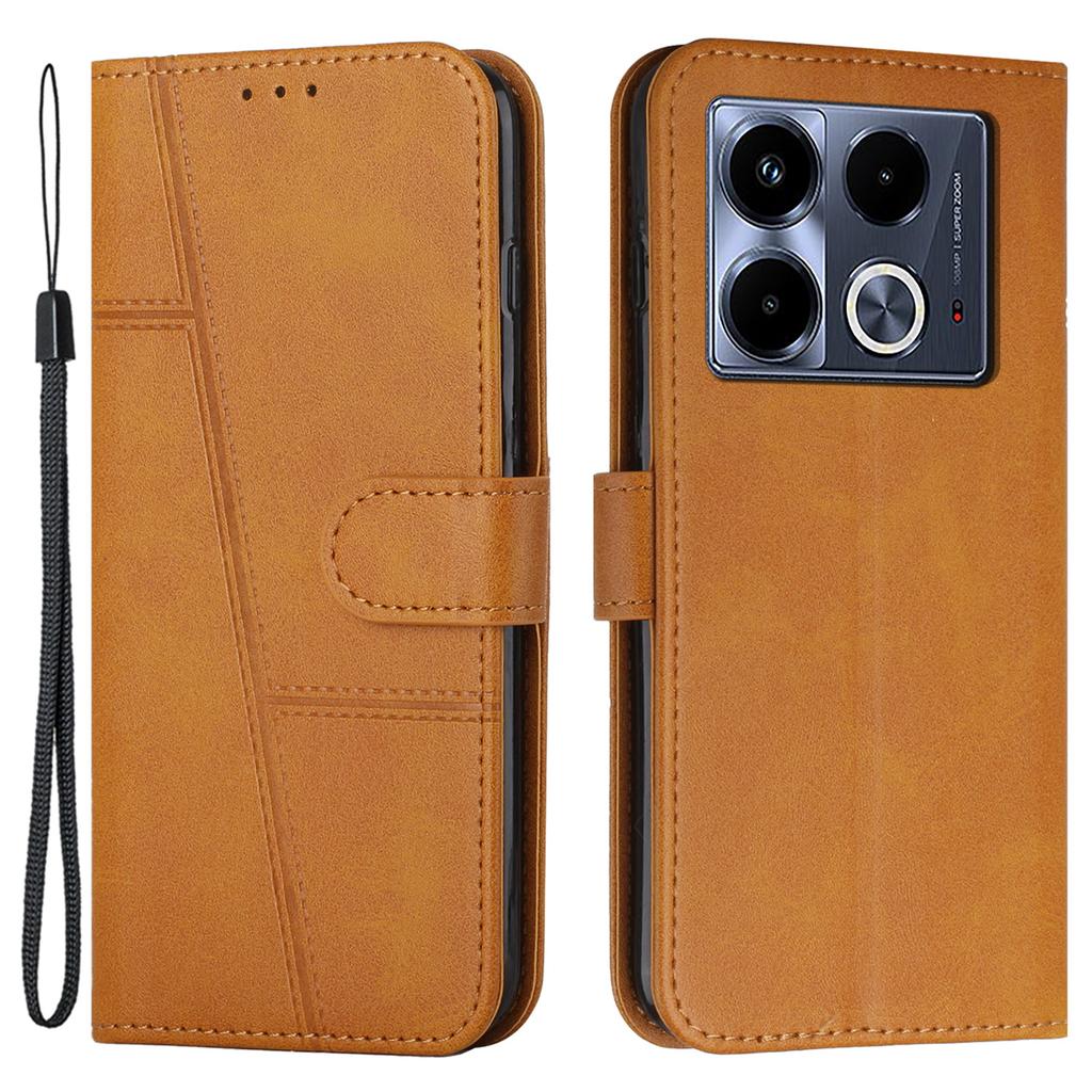 Für Infinix Note 40 5G Hülle Brieftasche PU Leder Handy Ständer Abdeckung