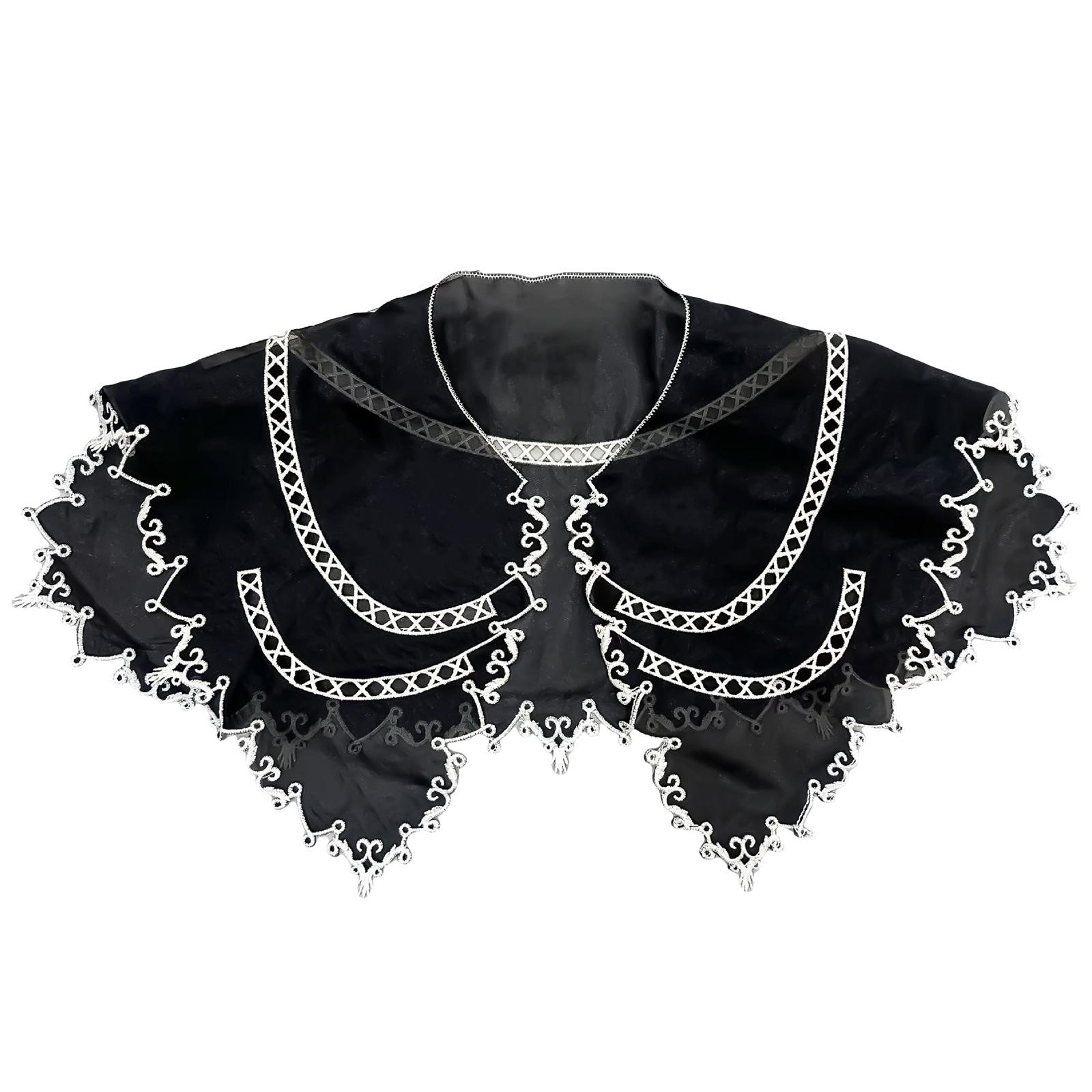 

Detachable False Collar Girls Clothes Accessory for Hoodie Sweater and Dress for Lady Girl Half Shirt Collar 1