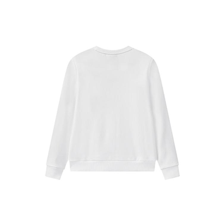 Fila Sweatshirts Men's White Crew Neck Moderate Regular F51M048250FWT