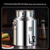 Yuzhuxun 11L Stainless Steel Food Grade Oil Storage Dispenser with Faucet