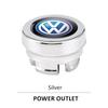 For VW Car Cigarette Lighter Dust Cover Dustproof Cap Plug Car Styling for VW Tiguan Polo Golf 7 Jetta Interior Mouldings XTKH-A325