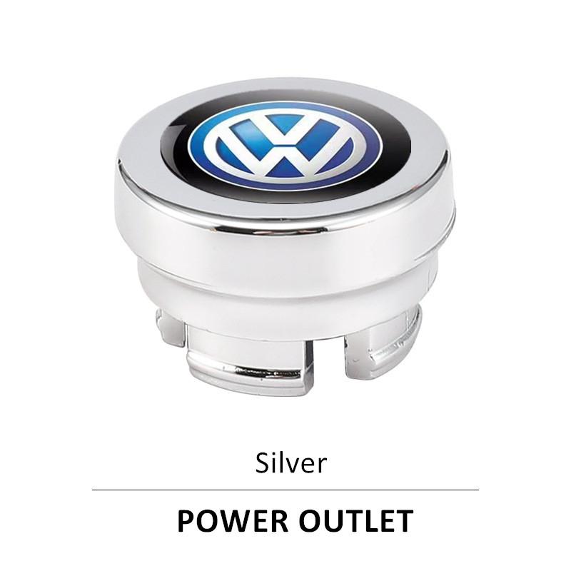 For VW Car Cigarette Lighter Dust Cover Dustproof Cap Plug Car Styling for VW Tiguan Polo Golf 7 Jetta Interior Mouldings XTKH-A325