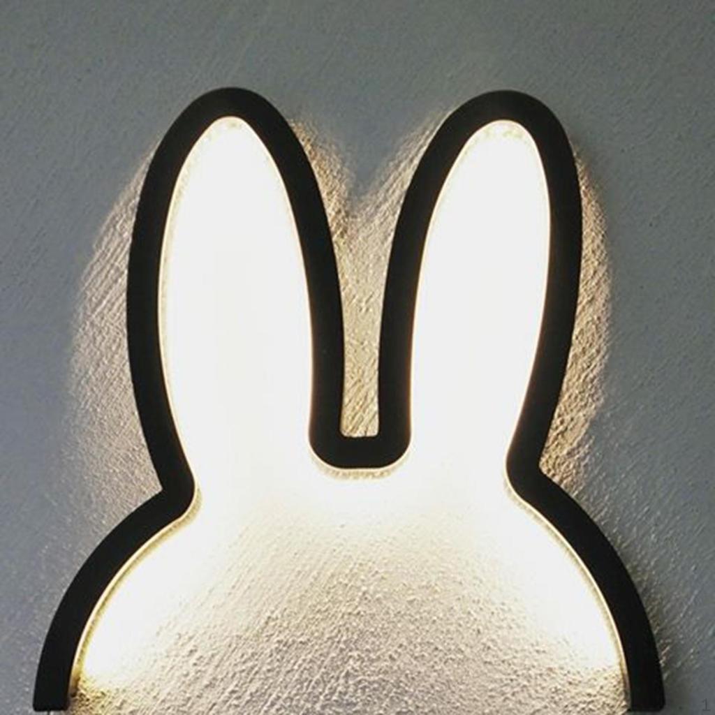 LED Bunny Lamp USB Dimmable Lamps Rabbit Night Light Children Room , ,Holiday ,Nursery Ornament
