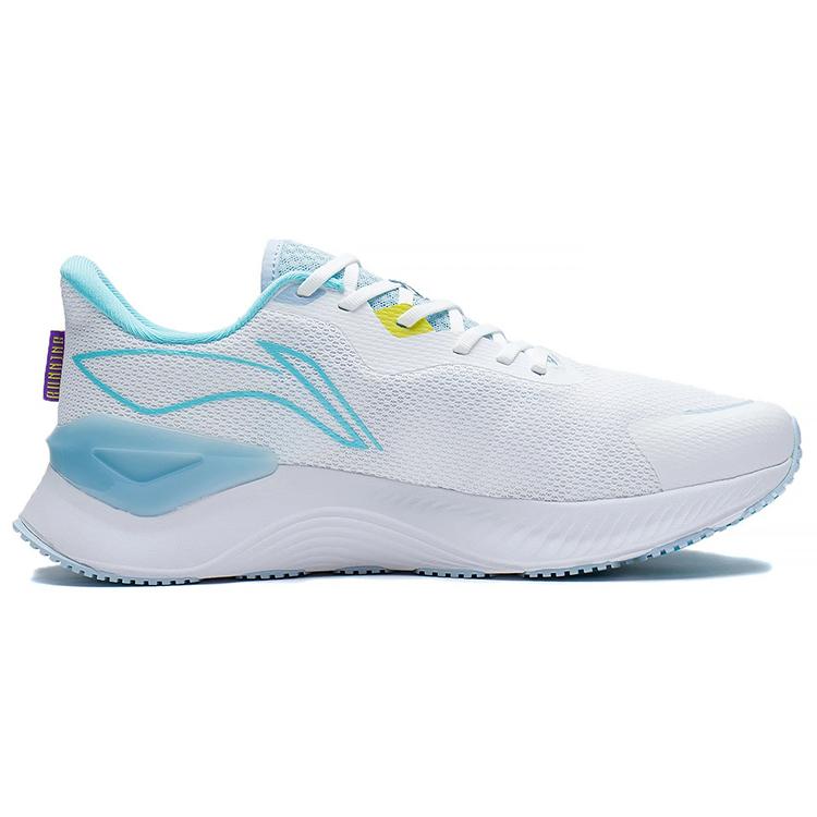 Li Ning YueYing 1.0 Laufschuhe Herren Niedrig geschnitten Weiß/Blau ARHS027-4