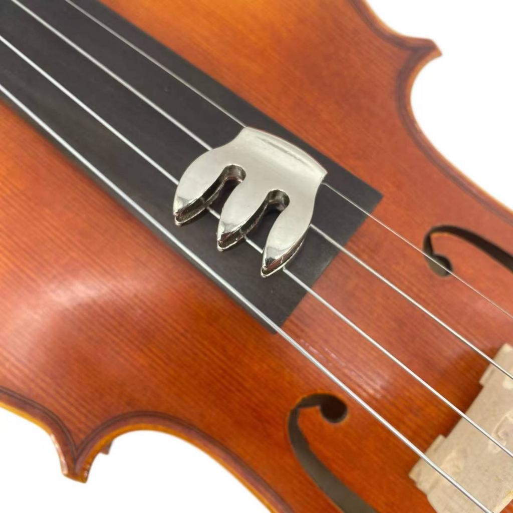 Metal Violin Mute Reduces Volume Violin Practice Mute Musical Instrument Accessory Small For Beginners