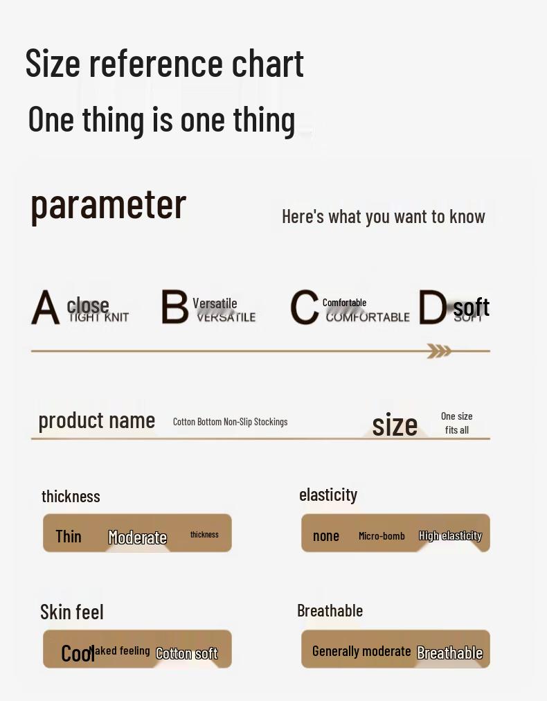 Langshang Women's Loose-Fit Anti-Slip Crystal Silk Mid-Calf Socks