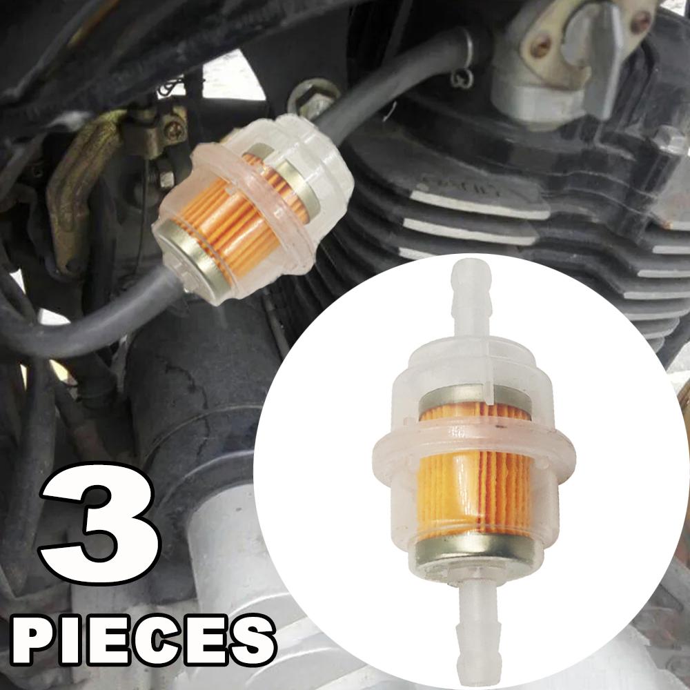 1/2/3Pcs Fuel Filter Motorcycle Universal Gasoline Filter Strainer Motorbike Gas Fuel Oil Filters Petrolfilter Motorcycle Parts