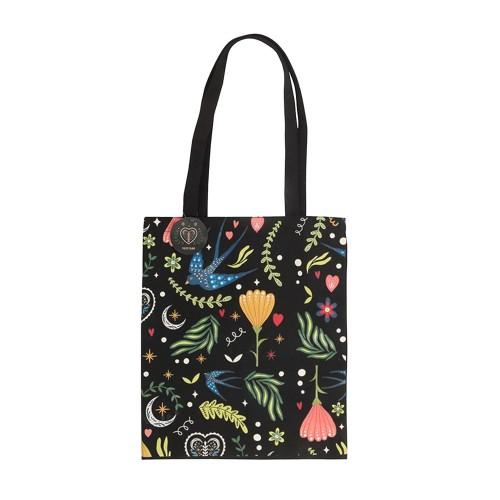 Something Different Midnight Bloom Polycotton Tote Bag