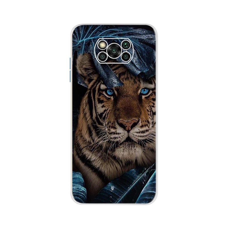 For Xiaomi Poco X3 Pro Back Cover 6.67" Cute Cat Patterns Transparent Bumper Cover For Xiaomi POCOX3 Pro POCO X 3 Cover Fundas
