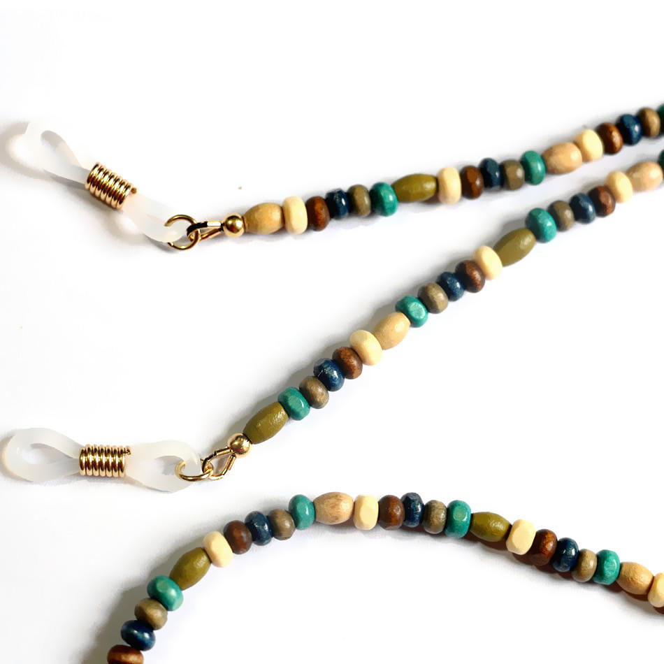 Buy Bohemia Style Wood Ball Beads Chain 