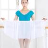 1 Stück Damen Chiffon Ballett Trikot Wickelschal Rock Tanzkleid 4 Farben