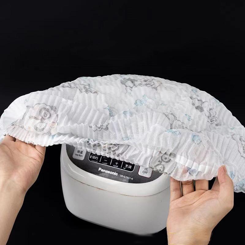 10/20 ks Jednorázový prachový kryt Domácí spotřebiče Ventilátor Rýžovar Mikrovlnná trouba Univerzální Kryt s kreslenými potisky