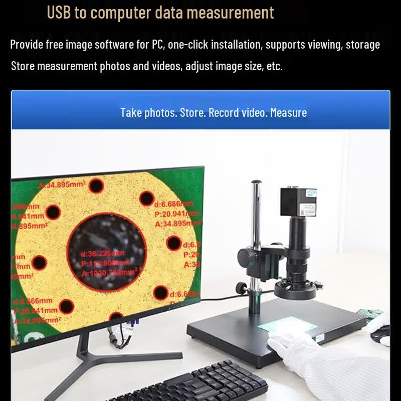 AOSVI Professional Digital Electronic Microscope with Screen Display