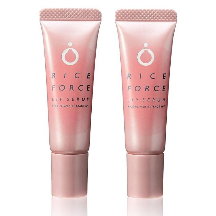 Rice Force Lip Serum 8g x 2 Cosmetics Lip Care Lip Makeup Lip Treatment Moisturizing Dryness Rice Power No. 7 Official
