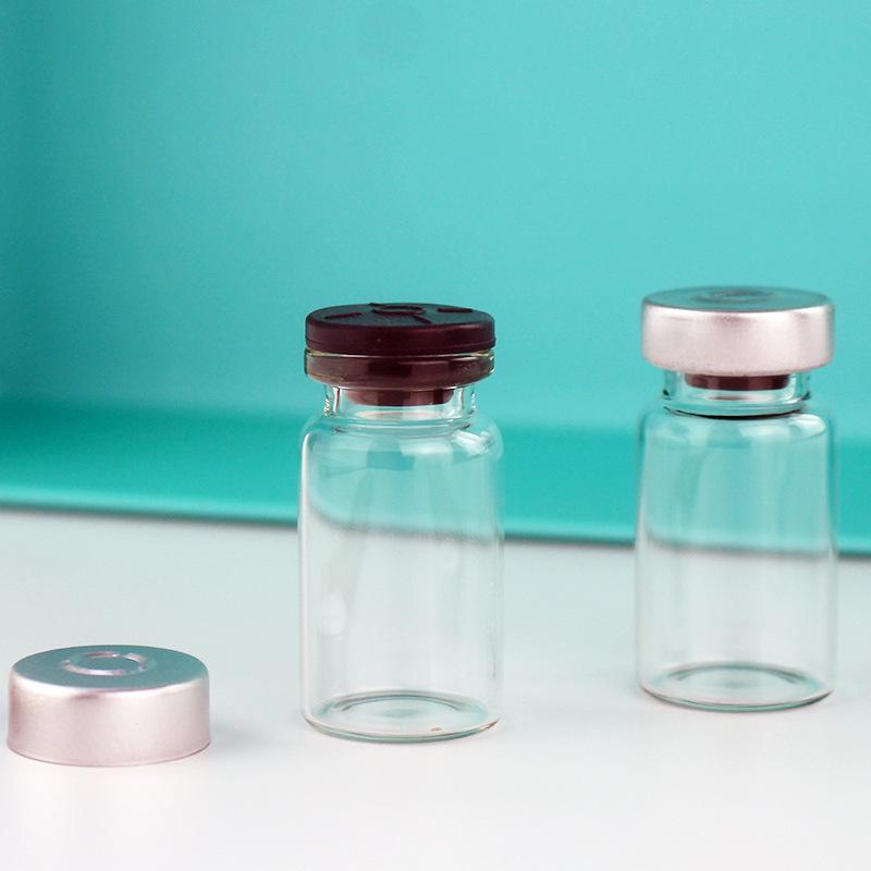 

Стеклянная бутылочка для реагентов с алюминиевой крышкой и резиновым уплотнителем для лабораторного использования 7ML 22*40MM